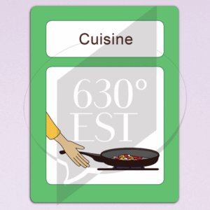 Panneau signalétique Cuisine