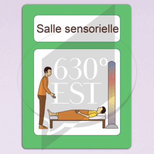 Panneau signalétique Salle sensorielle