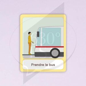 Pictogramme Prendre le bus