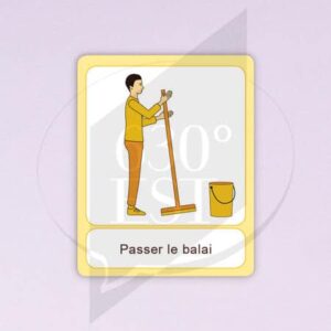 Pictogramme Passer le balai