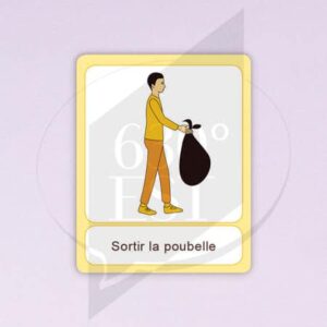 Pictogramme Sortir la poubelle
