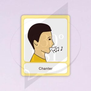 Pictogramme Chanter