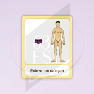 Pictogramme Enlever son slip