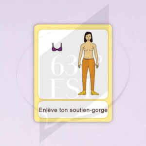 Pictogramme Enlever son soutien gorge