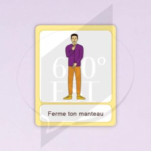 Pictogramme Fermer ton manteau