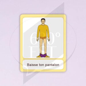 Pictogramme Baisser ton pantalon