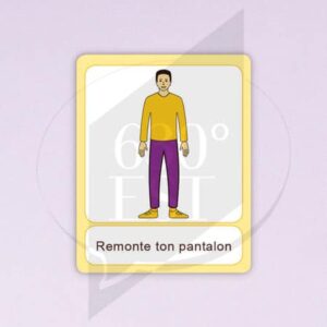 Pictogramme Remonter ton pantalon