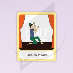 Pictogramme Faire du théâtre