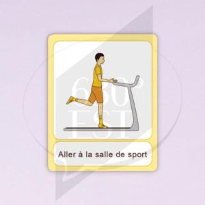 Pictogramme Aller à la salle de sport