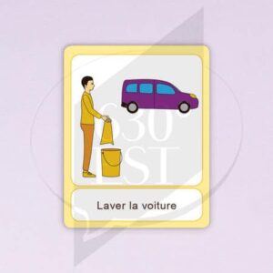 Pictogramme Laver la voiture