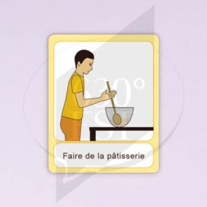 Pictogramme Faire de la pâtisserie