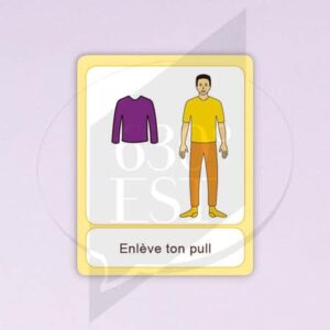 Pictogramme Enlever son pull