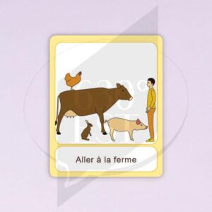 Pictogramme Aller à la ferme
