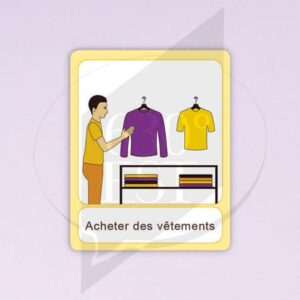 Pictogramme Acheter des vêtements