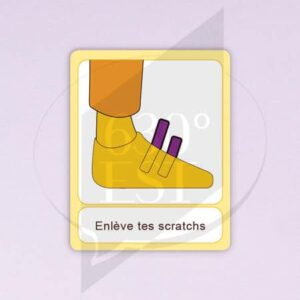 Pictogramme Défaire tes scratchs