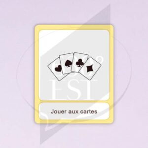 Pictogramme Jouer aux cartes