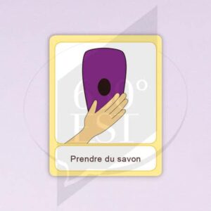 Pictogramme Prendre du savon