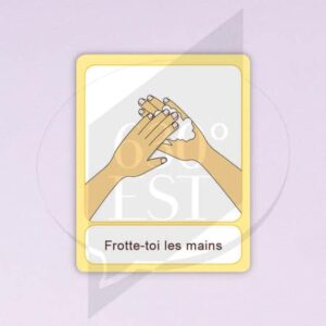 Pictogramme Frotter les mains